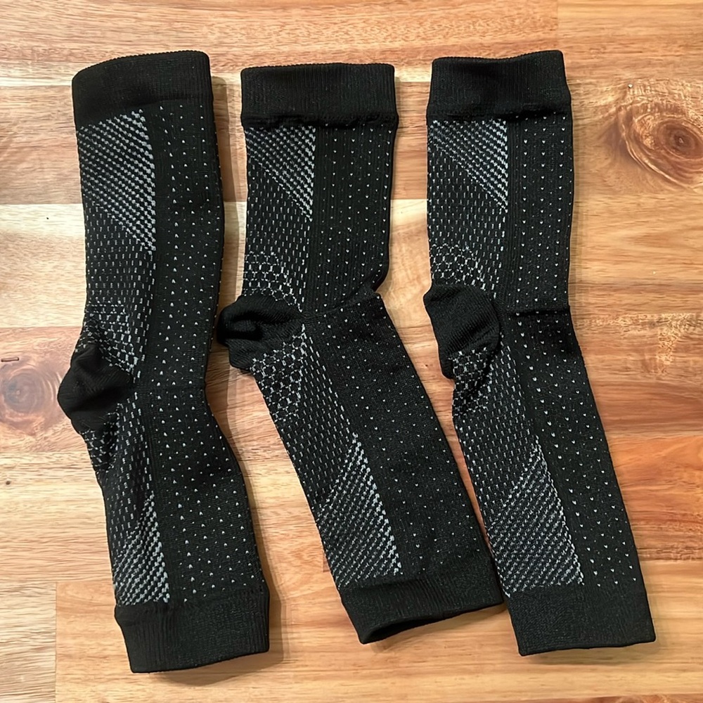 Set of 3 Compression Ankle Socks
